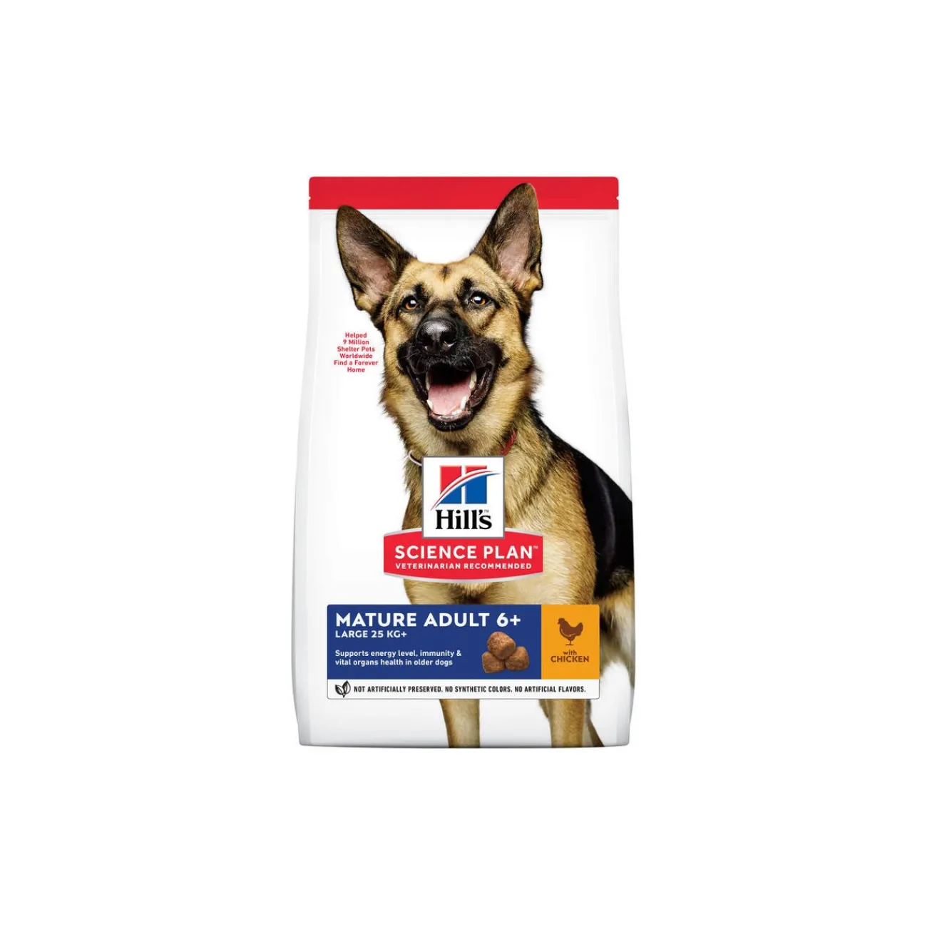 Hill's Science Plan Mature Adult grand chien âgé au poulet 18 kg^ Croquettes