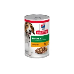 Hill's Science Plan Nourriture humide pour chien chiot Poulet 12x370 g^ Nourriture