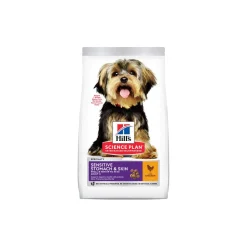 Hill's Science Sensitive & Skin pour chiens de petite taille 1,5 kg^ Croquettes