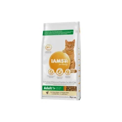 IAMS Vitality Adult au poulet 3 kg^ Croquettes Pour Chat