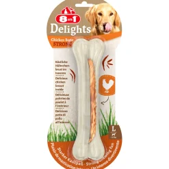 8in1 Os de mastication et entraînement de la mâchoire Delights Strong L 1 pcs^ Friandises