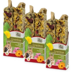 JR Farm Grainless Farmy’s fleurs de souci-mauve 3p^ Friandises