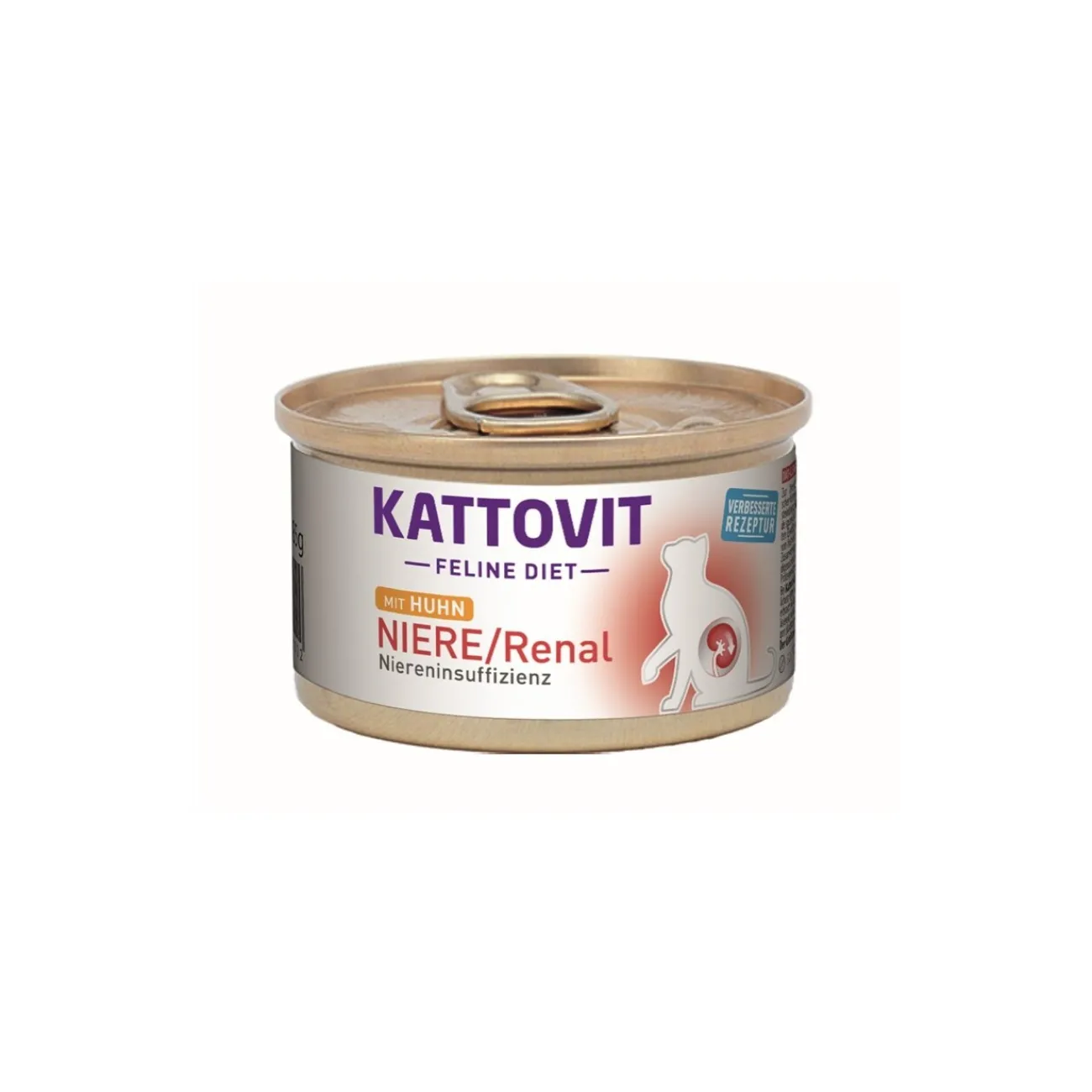 KATTOVIT Feline Diet Reins/Renal Poulet 12x85 g^ Régime Rénal|Nourriture Humide