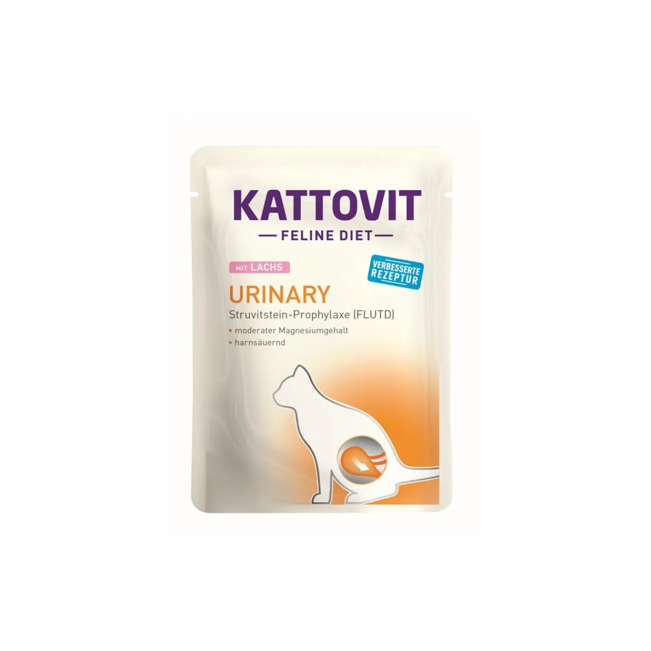 KATTOVIT Feline Diet Urinary Saumon 24x85 g^ Problèmes Urinaires|Nourriture Problèmes Urinaires