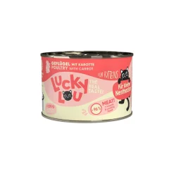 Lucky Lou Nourriture humide chaton Volaille 6x200 g^ Nourriture Humide|Nourriture