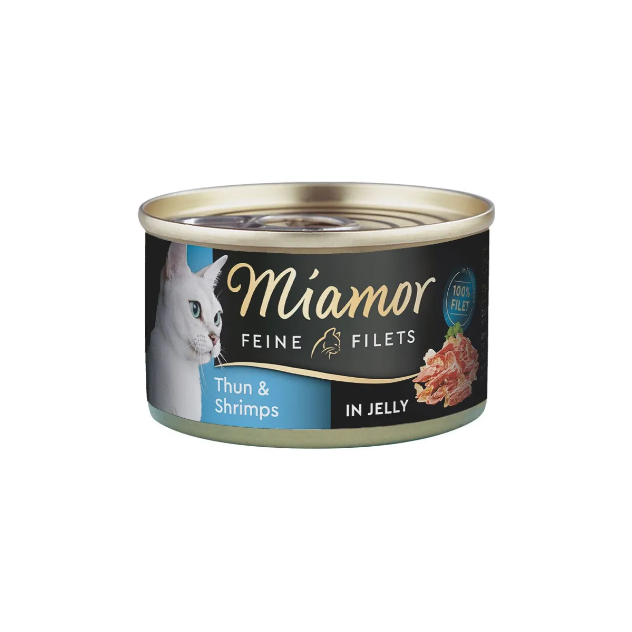 Miamor Feine Filets Thon et crevettes 24x100 g^ Nourriture Humide