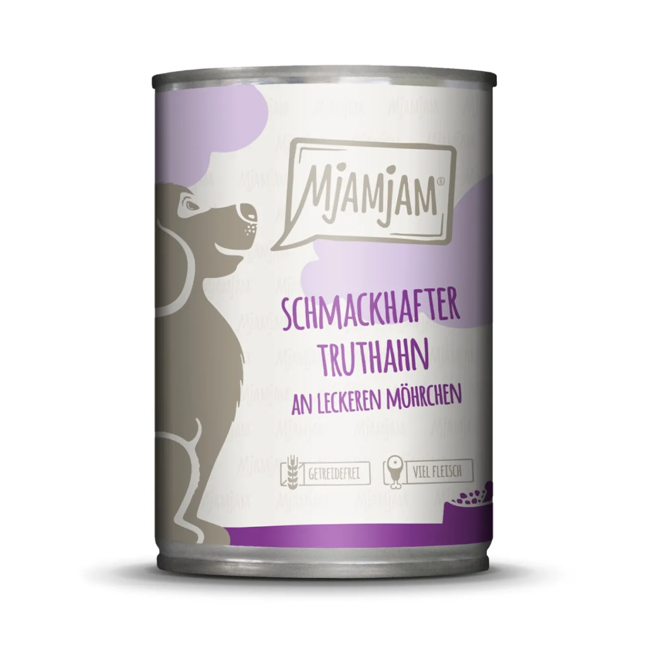 MjAMjAM Adultes Dinde et petites carottes 6x400 g^ Nourriture Humide