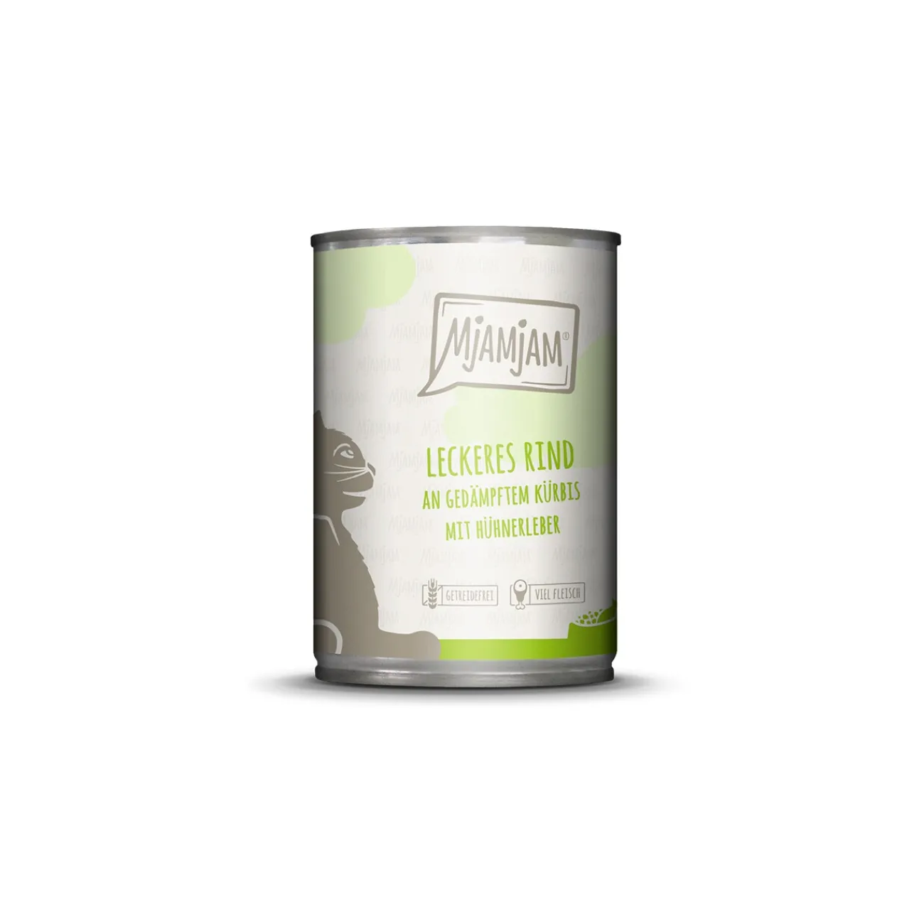MjAMjAM nourriture humide pour chat adulte 6x400 g Bœuf, potiron^ Nourriture Humide