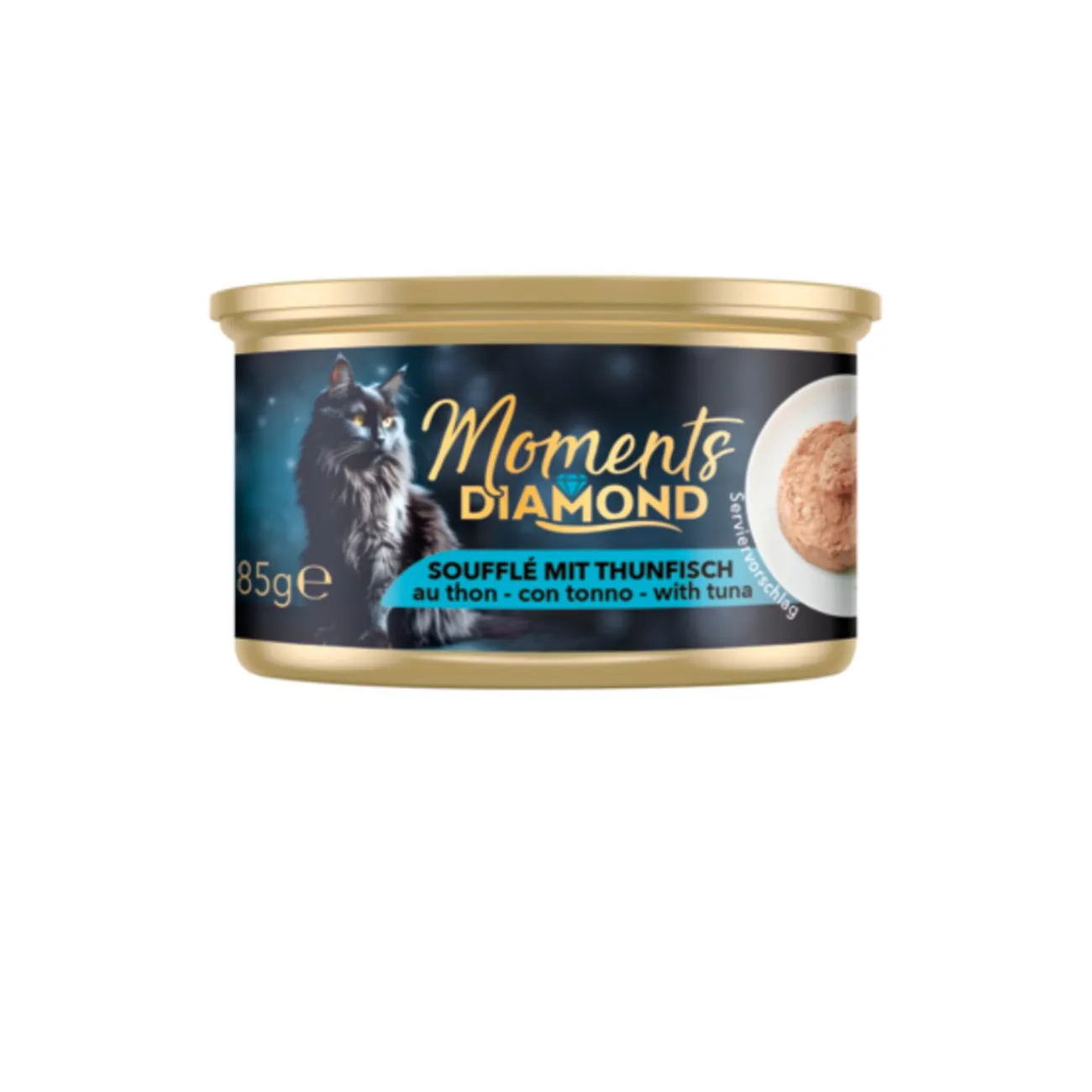 MOMENTS Diamond Soufflé 12 x 85 g Thon^ Nourriture Humide
