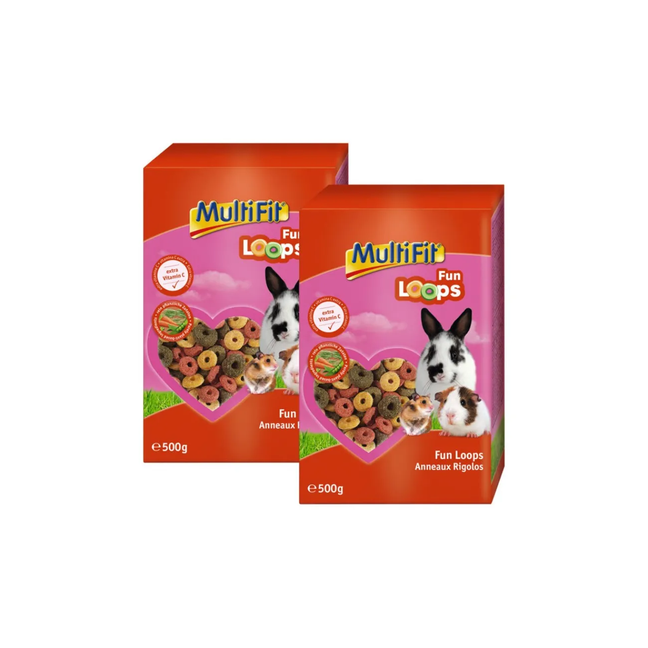 MultiFit Fun Loops 2 x 500 g^ Friandises