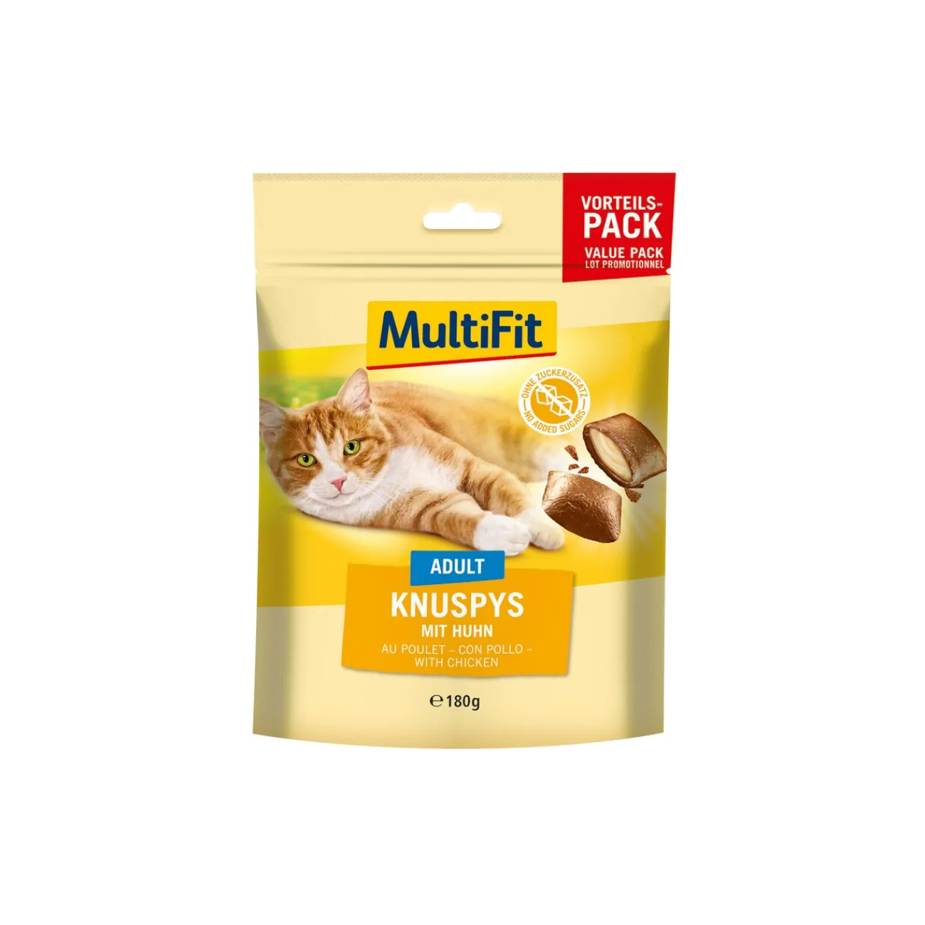 MultiFit Knuspy au poulet 180 g^ Friandises