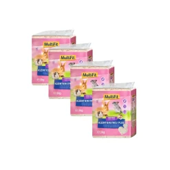 MultiFit Litière pour petits animaux Plus 4x3 kg^ Cochons D’Inde