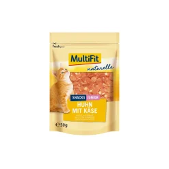 MultiFit naturel Poulet & Fromage Junior 4 x 50 g^ Friandises