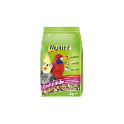 MultiFit Nourriture pour grandes perruches 1 kg^ Nourriture Principale