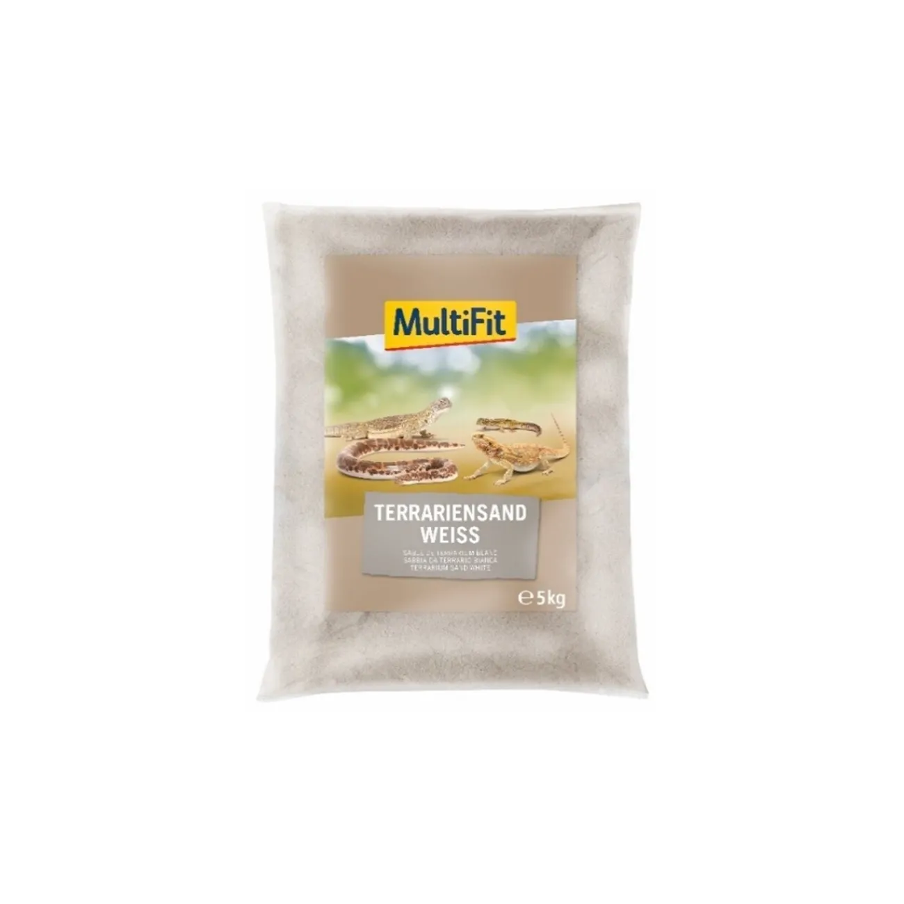 MultiFit Sable de terrarium 5 kg blanc^ Substrat
