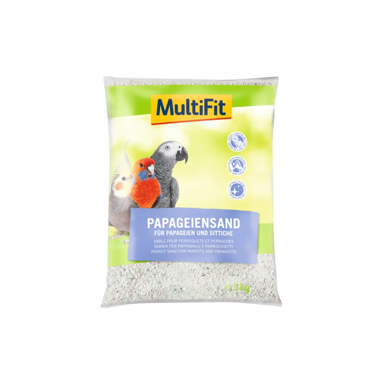 MultiFit Sable pour perroquets 5 kg^ Gamelles & Abreuvoirs|Litière & Sable