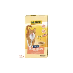 MultiFit Snack Cream 11x7 pièce Dinde^ Friandises