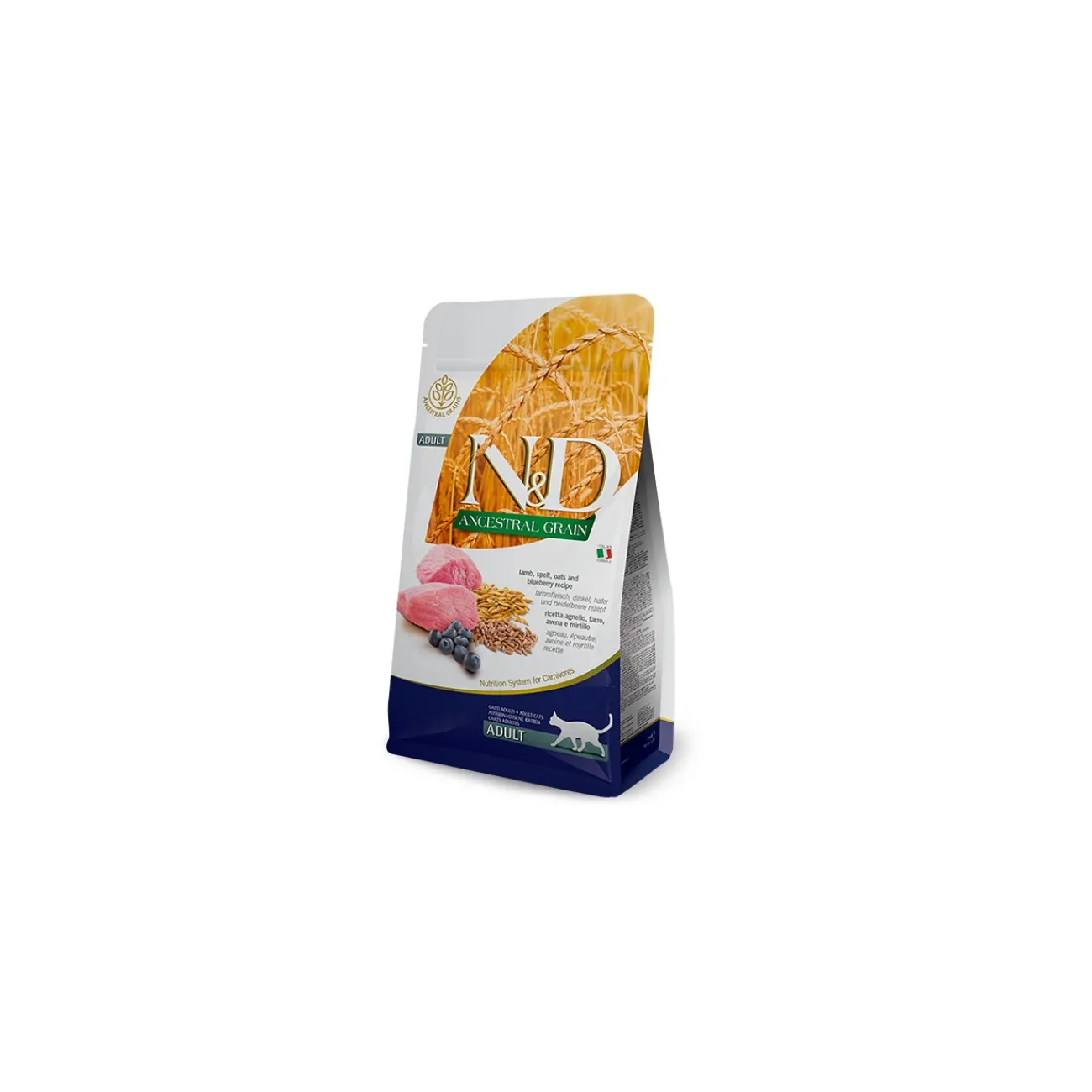 N&D Farmina Ancestral Grain Adult Agneau 1,5 kg^ Croquettes Pour Chat