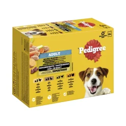 Pedigree Nourriture humide pour chien adulte, Multipack, Sélection de volaille, en sauce 12x100 g^ Nourriture Humide