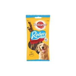Pedigree Rodeo Duos Recompenses au Bœuf et Saveur Fromage pour Chien 7pcs 123g^ Friandises