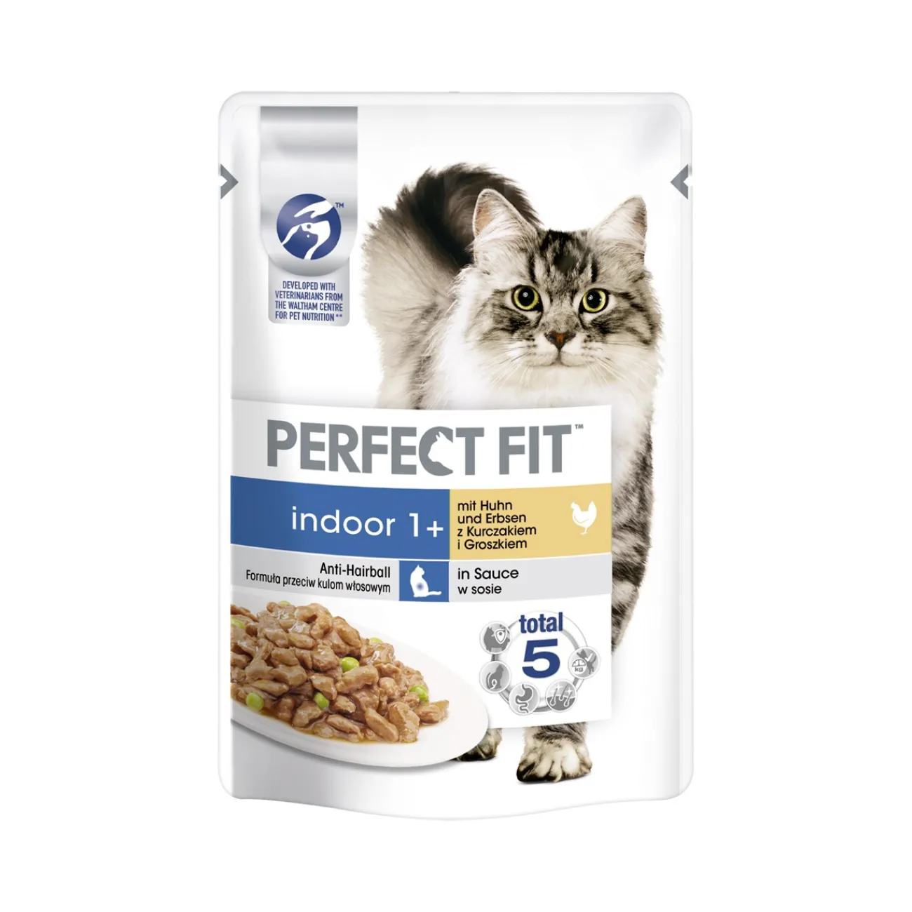 PERFECT FIT Indoor 1+ Poulet 12 x 85 g^ Nourriture Humide