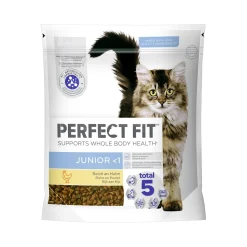 PERFECT FIT Sachet Junior <1 avec Poulet 1,4 kg^ Croquettes Pour Chat|Nourriture