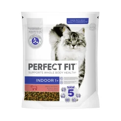 PERFECT FIT Sacs Indoor 1+ Bœuf 6x750 g^ Croquettes Pour Chat