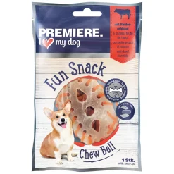 PREMIERE Balle à mâcher à la peau brute de bœuf 38 g^ Friandises
