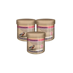 PREMIERE Beurre de cacahuètes 3 x 250 g^ Nourriture Pour Oiseaux Du Ciel|Nourriture Pour Oiseaux Sauvages