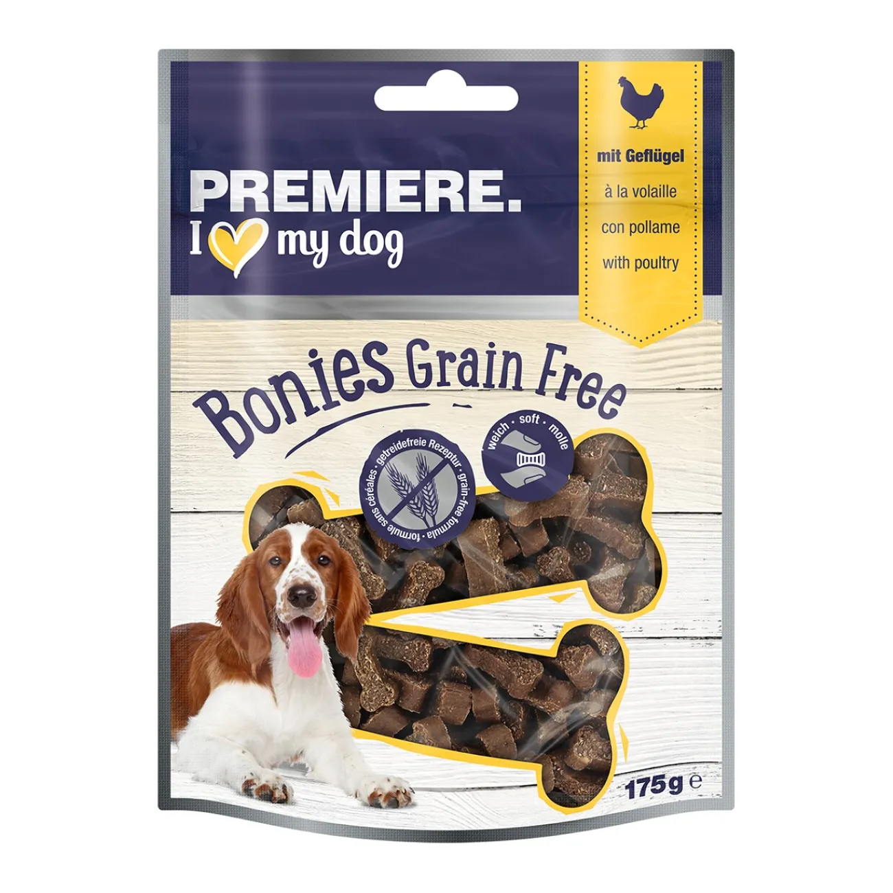 PREMIERE Bonies grain free 175 g Volaille^ Friandises