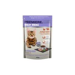 PREMIERE Croquettes chat adulte stérilisé 300 g^ Croquettes Pour Chat