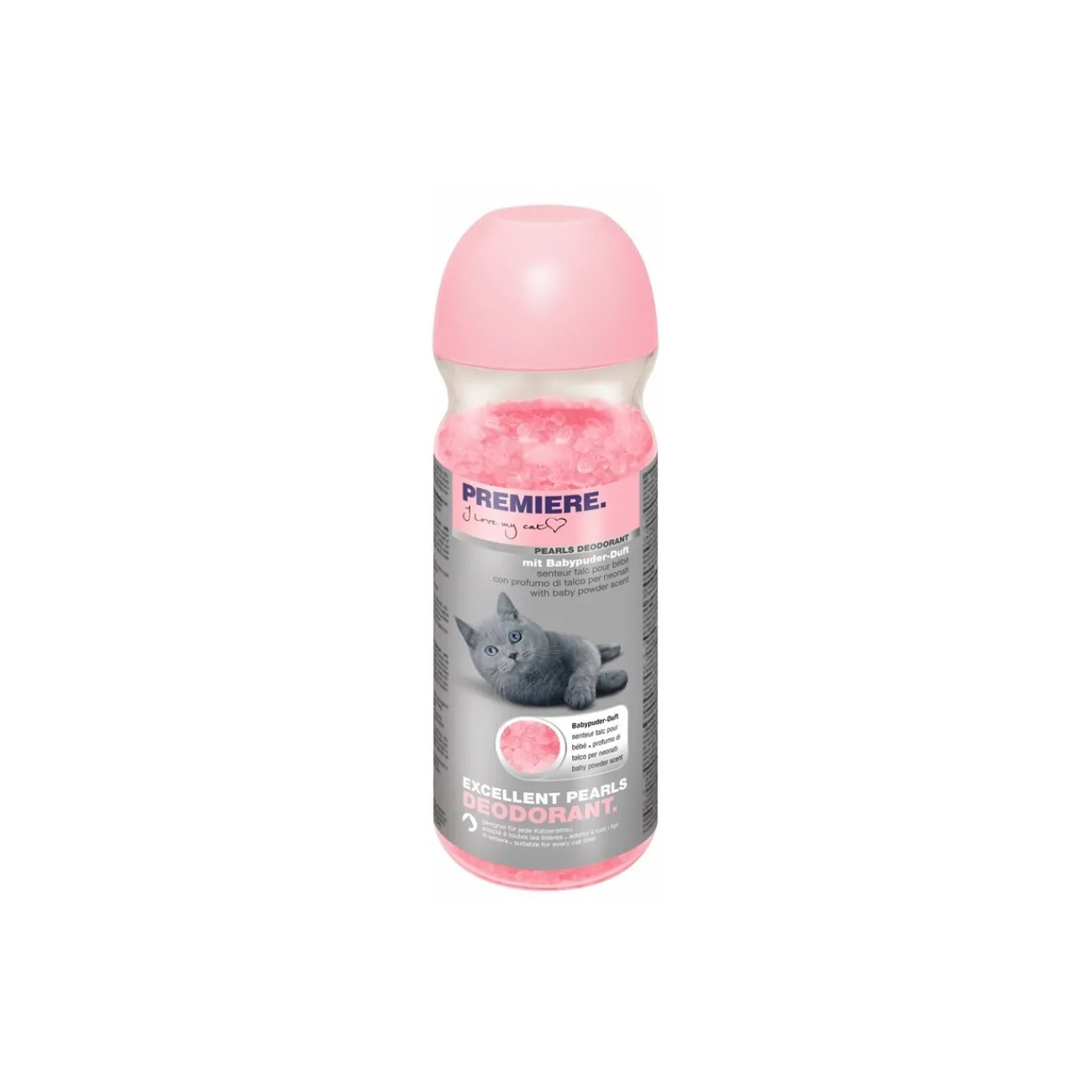 PREMIERE Excellent Perles Désodorisant 250g Talc^ Accessoires Litière|Litière Pour Chat