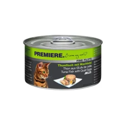 PREMIERE Fine Filets Thon aux œufs de caille 12x100 g^ Nourriture Humide