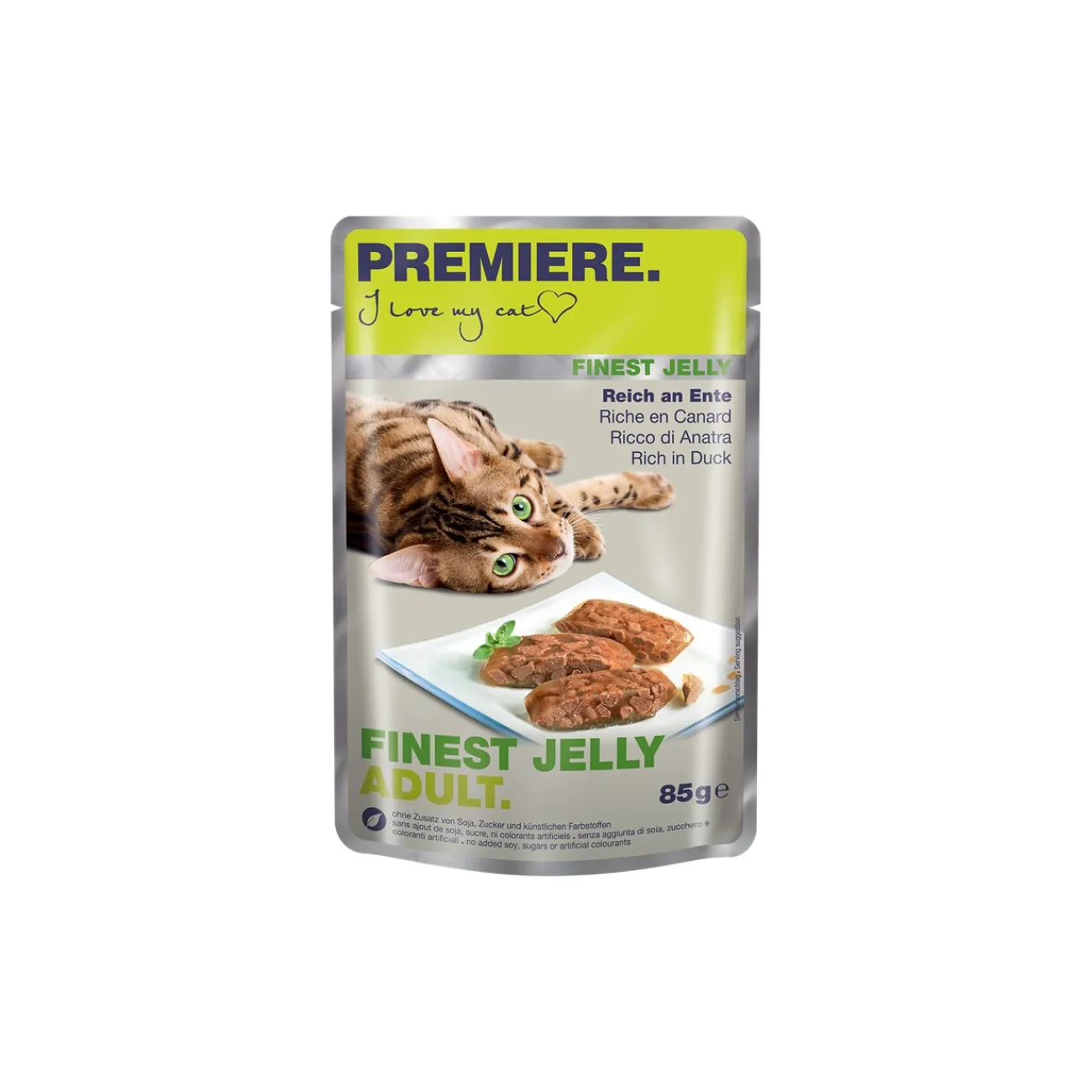 PREMIERE Finest Jelly Adulte Canard 22x85 g^ Nourriture Humide