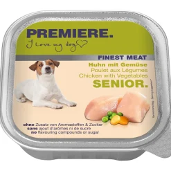 PREMIERE Finest Meat Senior Poulet et légumes 10x150 g^ Nourriture Humide