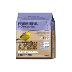 PREMIERE Graines de chanvre garniture 1,5 kg^ Nourriture Pour Oiseaux Du Ciel|Nourriture Pour Oiseaux Sauvages