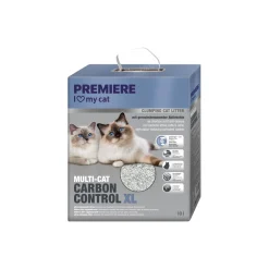 PREMIERE Litière agglomérante au charbon actif Multi-Cat XL 10 l^ Litière Pour Chat