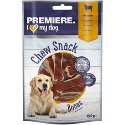 PREMIERE os à mâcher à l’agneau 12 pcs, 120 g^ Friandises