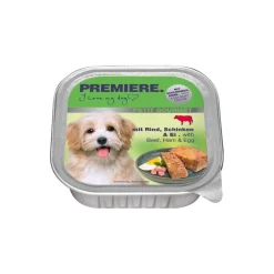 PREMIERE Petit Gourmet Bœuf, jambon et œuf 11x150 g^ Nourriture Humide