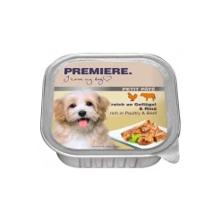 PREMIERE Petit Pâté Volaille et bœuf 11x150 g^ Nourriture Humide