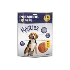 PREMIERE Pure Meaties poulet XXL kit promotionnel 4x250g^ Friandises|Nourriture