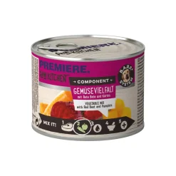 PREMIERE RAW KITCHEN Légumes variés Fruits & légumes 6x200 g^ Barf/ Nourriture Surgelée|Nourriture Humide