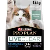 PRO PLAN Liveclear Sterilised Senior 7+ dinde 1,4 kg^ Croquettes Pour Chat