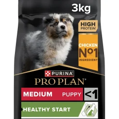 PRO PLAN Puppy Medium Healthy Start Poulet 3 kg^ Croquettes|Nourriture