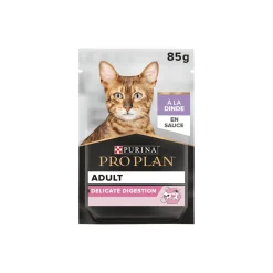 PRO PLAN PURINA Adult Delicate Digestion à la Dinde en Sauce 10 x 85 g^ Nourriture Humide
