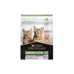 PRO PLAN Purina Sterilised Kitten HEALTHY START, Riche en Saumon 1,5 kg^ Croquettes Pour Chat|Nourriture