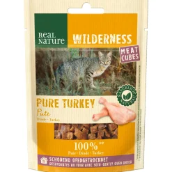 REAL NATURE Meat Cubes 4 x 50 g Dinde^ Friandises