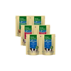 REAL NATURE Pack mixte Adult Pouches 6 x 300 g^ Nourriture Humide