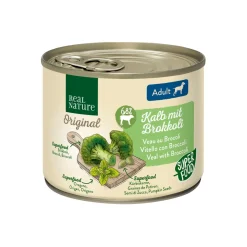 REAL NATURE Superfood Adult Veau au brocoli 6x200 g^ Nourriture Humide