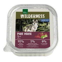 REAL NATURE WILDERNESS Adult PURE HORSE Cheval 16x100 g^ Nourriture Humide